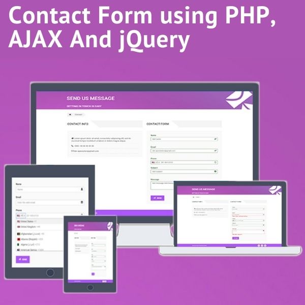 Contact Form AJAX And jQuery Contact Form AJAX And jQuery