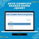 Auto Complete Search