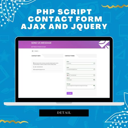 PHP Script Contact Form AJAX And jQuery