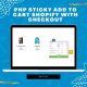 Sticky add to cart Shopify with Checkout